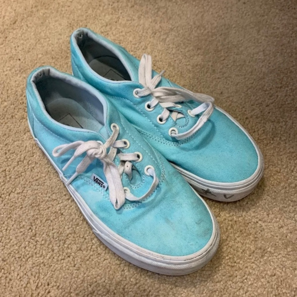 Blue authentic vans